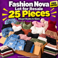 Fashion Nova Lot for Resale Assortment - 25 Pieces Mixed Styles & Sizes